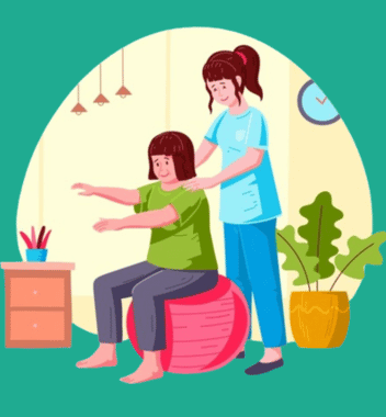 physiotherapy illustration