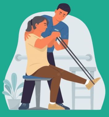 physiotherapy illustration